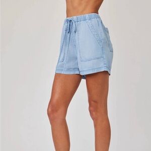 Bella Dahl Sky Blue Jean Shorts